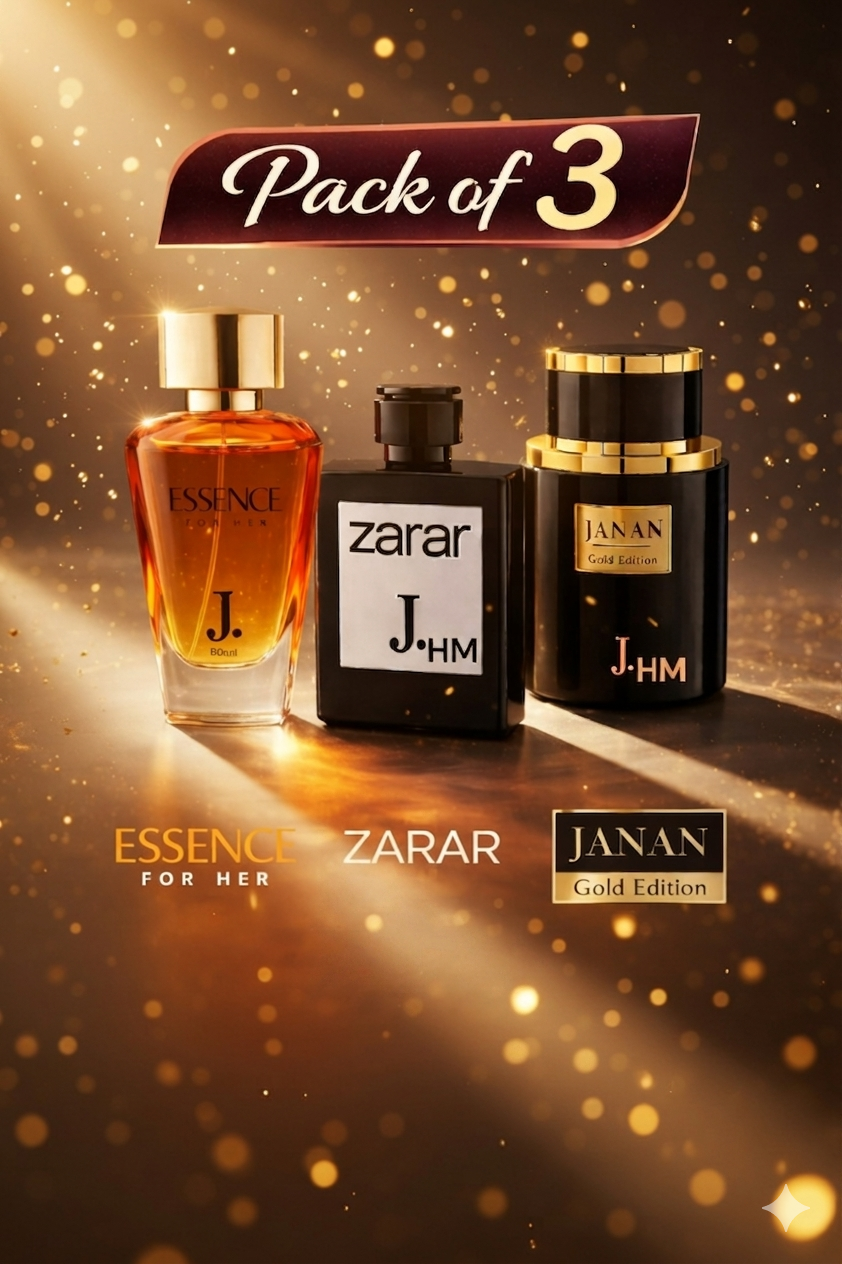 Pack of 3 Perfumes