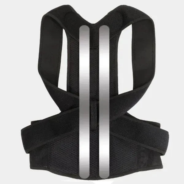Adjustable Magnetic Posture Corrector Back Brace Support Belt for Upper Back Pain Relief – Standard Size